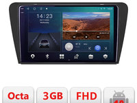 Navigatie dedicata Skoda Octavia 3 B-279 Android Ecran QLED octa core 3+32 carplay android auto KIT-279+EDT-E310V3