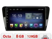 Navigatie dedicata Skoda Rapid Seat Toledo 2013+ Android radio gps internet Lenovo Octa Core 4+64 LTE Kit-rapid+EDT-E609