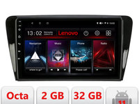 Navigatie dedicata Skoda Rapid Seat Toledo 2013+ Android radio gps internet Lenovo Octa Core 2+32 Kit-rapid+EDT-E509-lite