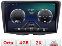 Navigatie dedicata Suzuki Baleno C-baleno Android Octa Core Ecran 2K QLED GPS 4G 4+32GB 360 kit-baleno+EDT-E409-2K