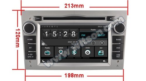 NAVIGATIE DEDICATA SUZUKI IGNIS ANTARA WITSON W2-E8828LS RAMA SILVER INTERNET 3G DVD GPS OBD