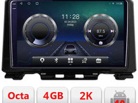 Navigatie dedicata Suzuki Jimny 2018- C-JIMNY Android Octa Core Ecran 2K QLED GPS 4G 4+32GB 360 KIT-JIMNY+EDT-E409-2K