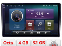 Navigatie dedicata Toyota Android radio gps internet Octa core 4+32 Kit-toyota-universal+EDT-E409