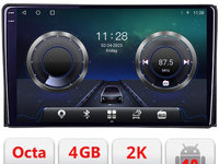 Navigatie dedicata Toyota Auris 2007-2013 C-auris-2013 Android Octa Core Ecran 2K QLED GPS 4G 4+32GB 360 kit-auris-2013+EDT-E410-2K