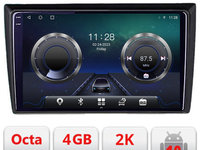 Navigatie dedicata VW Beetle 2012-2018 C-beetle Android Octa Core Ecran 2K QLED GPS 4G 4+32GB 360 kit-beetle+EDT-E409-2K