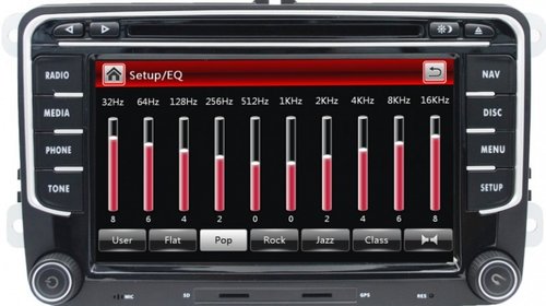 Navigatie Dedicata VW Scirocco Dvd Gps Carkit Usb NAVD-723V V5