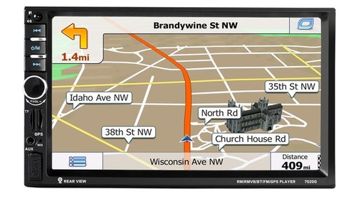 Navigatie GPS si Player VIDEO 7inch HD