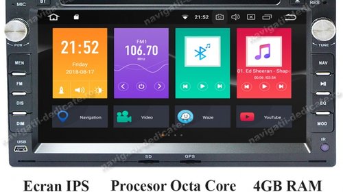 Navigatie GPS VW Passat B5 Android 4GB RAM Carkit NAVD-P9245