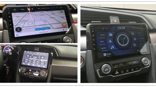 Navigatie Honda Civic 2016-2019 6 core 4+32GB Android