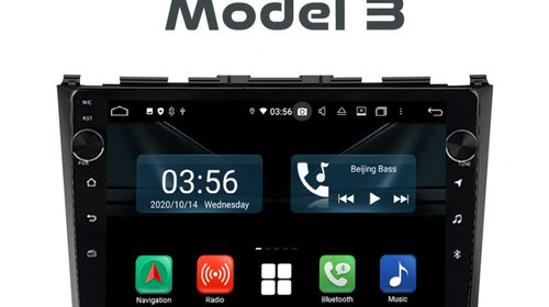 Navigatie Honda CR-V 2006-2011 4GB Octa Core cu Android 10 Carplay wireless