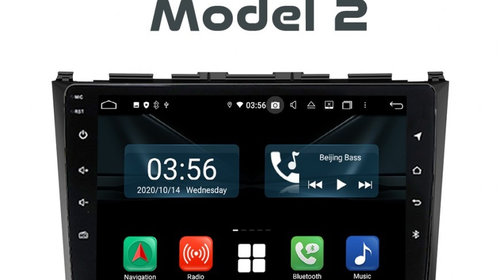 Navigatie Honda CR-V 2006-2011 4GB Octa Core cu Android 10 Carplay wireless