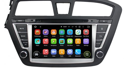 Navigatie HYUNDAI I20 2014- 4+64GB RAM Octa core cu Android carplay