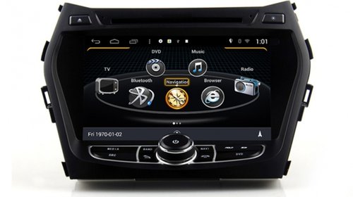 Navigatie Hyundai IX45 Santa Fe 2013- cu Android, platforma S160