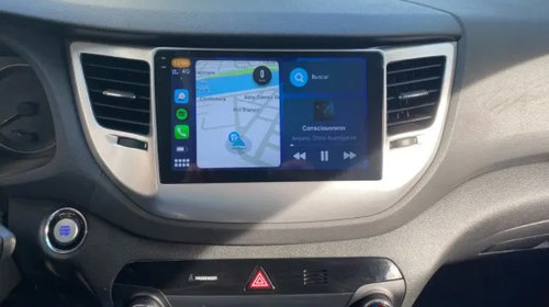 Navigatie Hyundai Tucson 2015-2018 2K cu sistem android 4+64GB carplay wireless slot 4G