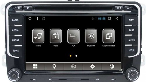 Navigatie Jetta Android 7.1.2 NAVD T3700