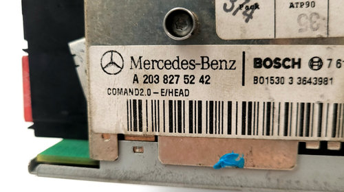 Navigatie Mercedes-Benz C-CLASS (W203) 2000 - 2007 Motorina A2038275242, 2038275242, 7612001530, 8618001123, 8618001708, 1048793, 013187908847