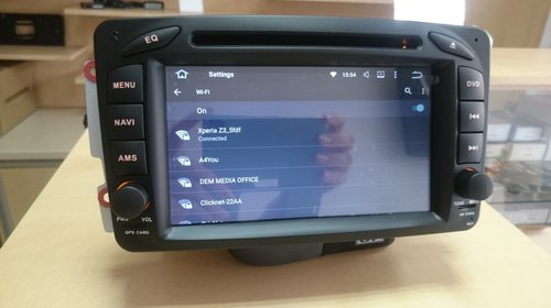 Navigatie Mercedes C-W203 / A-W168 / Clk W209 / G-W463 / Viano / Vito cu Android