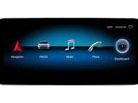 Navigatie Mercedes W176 W246 W204/W205 CLA CLS W212 W460 GLA GLC GLK V Class 2013-2019 4GB RAM cu Android 9.0