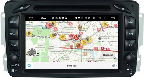 NAVIGATIE MERCEDES W203 C CLASS CLK VITO VIANO Android Octa Core 4GB RAM NAVD-P571G