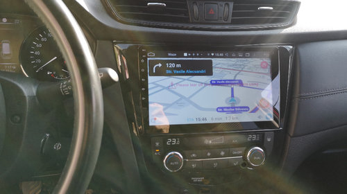 Navigatie Nissan X-Trail 3 T32 Qashqai J11 2 2014-2020 2K cu sistem android 4+64GB carplay wireless slot 4G