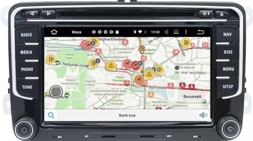 Navigatie Octavia 2 Skoda Facelift Android 7.1.2 NAVD T3700