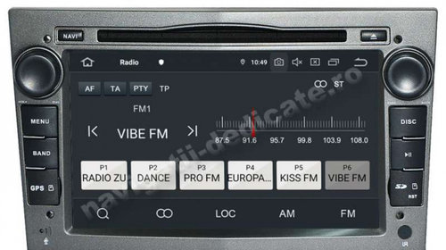 Navigatie Opel Astra H Vectra C Zafira Antara Corsa C D Meriva Signum OCTA CORE 4GB RAM NAVD-P019