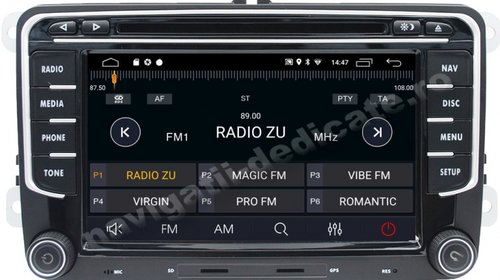 Navigatie Passat B6 Android 8.1 ECRAN IPS 2GB RAM NAVD-MT3700