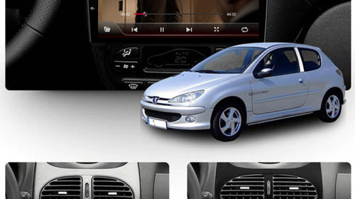 Navigatie Peugeot 206 2001-2008 full touch cu android