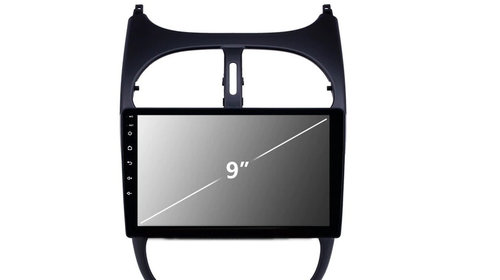 Navigatie Peugeot 206 2001-2008 full touch cu android