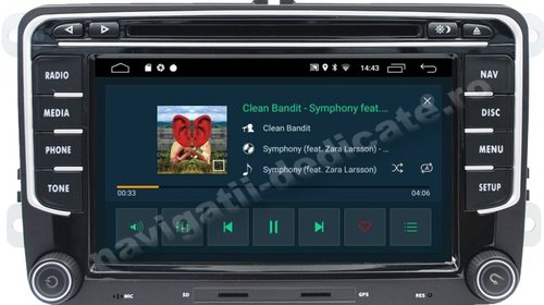 Navigatie Seat Alhambra Android 8.1 ECRAN IPS 2GB RAM NAVD-MT3700