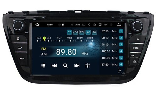 Navigatie Suzuki S-cross/ SX4 Crossover 2013-2016 6 Core cu Android carplay