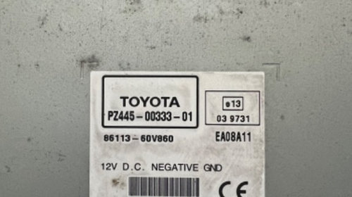 Navigatie Toyota Avensis T27: 86113-60V860, PZ445-00333-01 [Fabr 2008-2012]