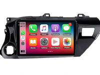 Navigatie Toyota Hilux 2016-2020 2K cu sistem android 4+64GB carplay wireless slot 4G