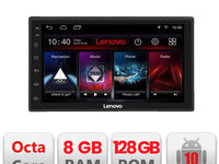 Navigatie universala 2din Lenovo ecran de 7" Octa Core Android Radio Bluetooth Internet GPS WIFI 8+128GB