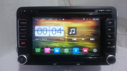 Navigatie VW Golf 6 Passat CC Jetta Tiguan Touran EOS Sharan Scirocco Caddy cu Android