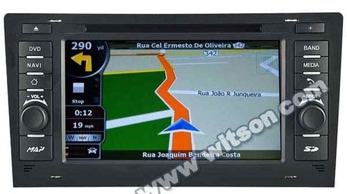 NAVIGATIE WITSON W2-C221 DEDICATA AUDI A8 S8 S100 DVD GPS TV