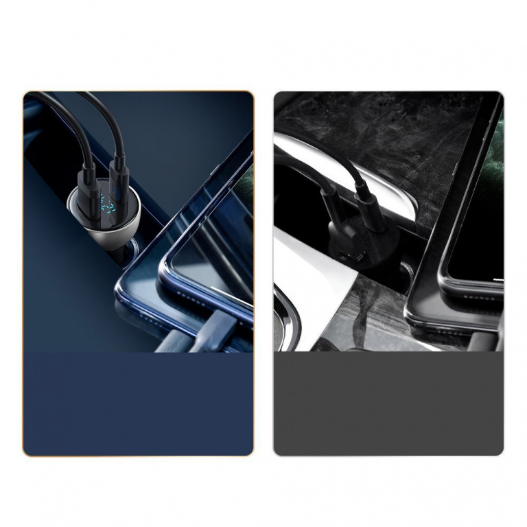 Încărcător Auto Baseus USB / USB Tip 