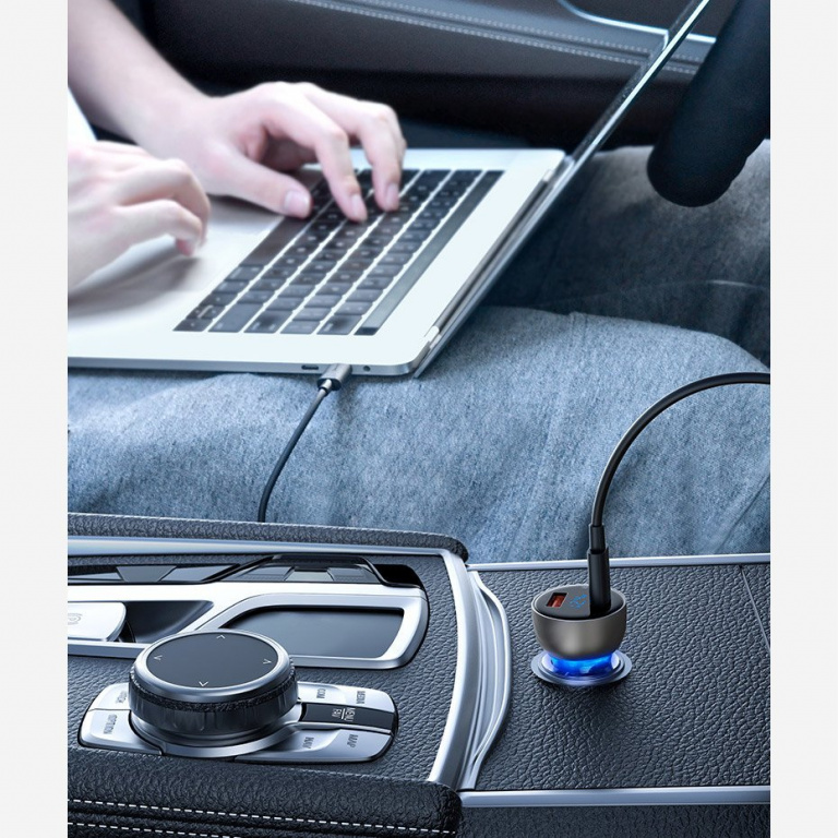 Încărcător Auto Baseus USB / USB Tip 