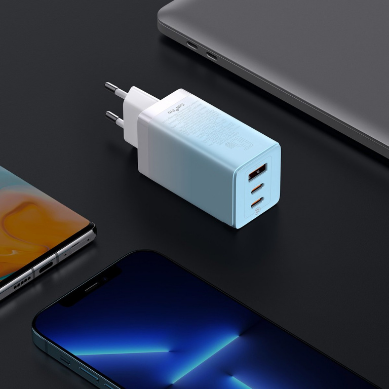 Încărcător Rapid GaN Baseus 2 X USB T