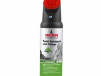 Nigrin Solutie Curatat Tapiterie cu Perie 400ML