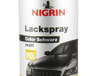 Nigrin Spray Vopsea Negru Mat 400ML 74112