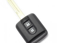 Nissan - Carcasa cheie 2 butoane (model patrat)