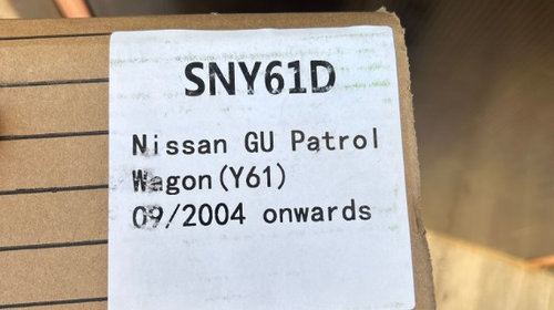 Nissan gu patrol wagon y61 sny61d Toba capota