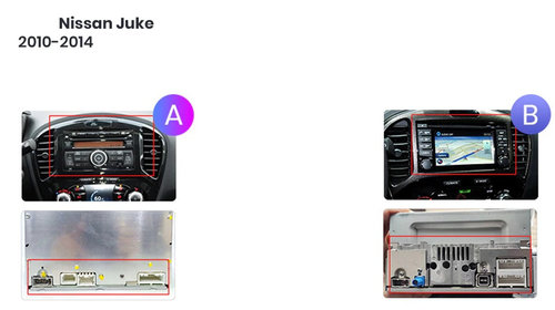 Nissan Juke 2010-2018 - Navigatie dedicata cu Android CarPad DSP