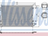 NISSENS radiator ac/ audi A4