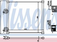 NISSENS radiator ac/ ford ka