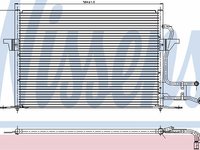 NISSENS radiator ac/ ford mondeo I