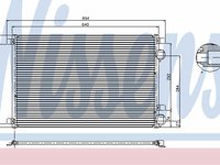 NISSENS radiator ac/ renault grand scenic II, megane II, scenic II