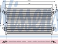 NISSENS radiator ac/ renault laguna II