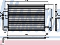 NISSENS radiator ac/ renault megane I, scenic I